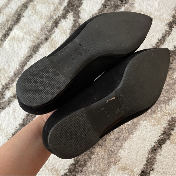 Giorgio Armani Black
Suede Point-Toe Ballerina Flats - Picture 6 of 15